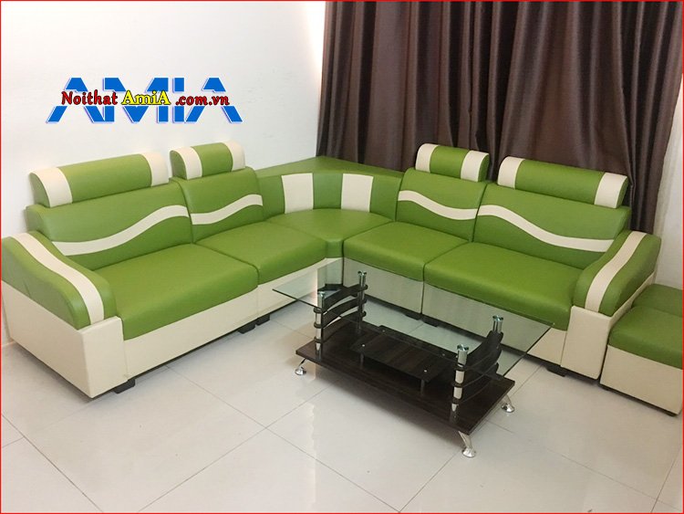 Ghế sofa giả da dưới 2 triệu cho phòng khách