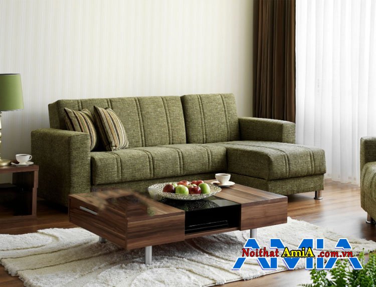 Những bộ ghế sofa màu xanh rêu trẻ trung mang lại may mắn cho người mệnh Mộc