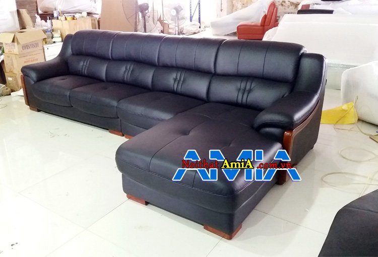 AmiA vừa làm xong bộ sofa góc L theo yêu cầu của khách