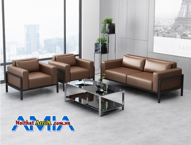 sofa văn phòng bất động sản đẹp