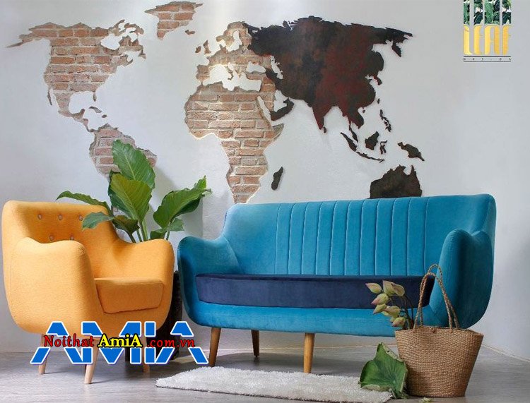 sofa văn phòng tạp chí thời trang