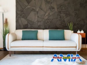 Hình ảnh cách chọn mua ghế sofa bọc nỉ màu trắng đẹp