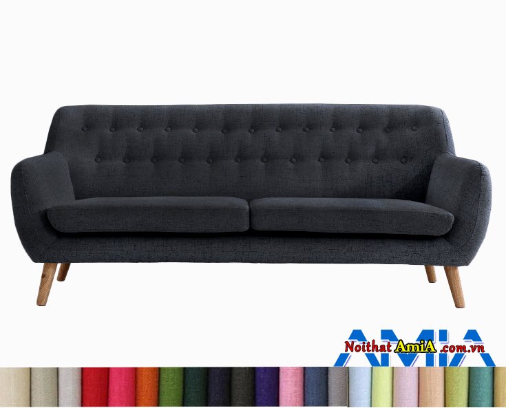 Hình ảnh ghế sofa nỉ văng đẹp giá rẻ Hà Nội