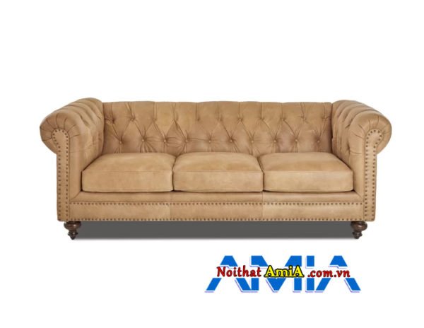 ảnh ghế sofa da tân cổ điển hiện đại AmiA SF1992159