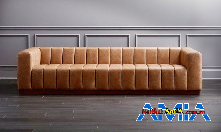 Ghế sofa màu da bò đẹp sang