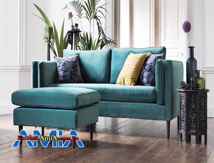 sofa nỉ văn phòng đẹp trẻ trung, hiện đại