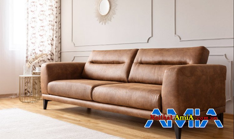 Hình ảnh ghế sofa văng da Hà Nội