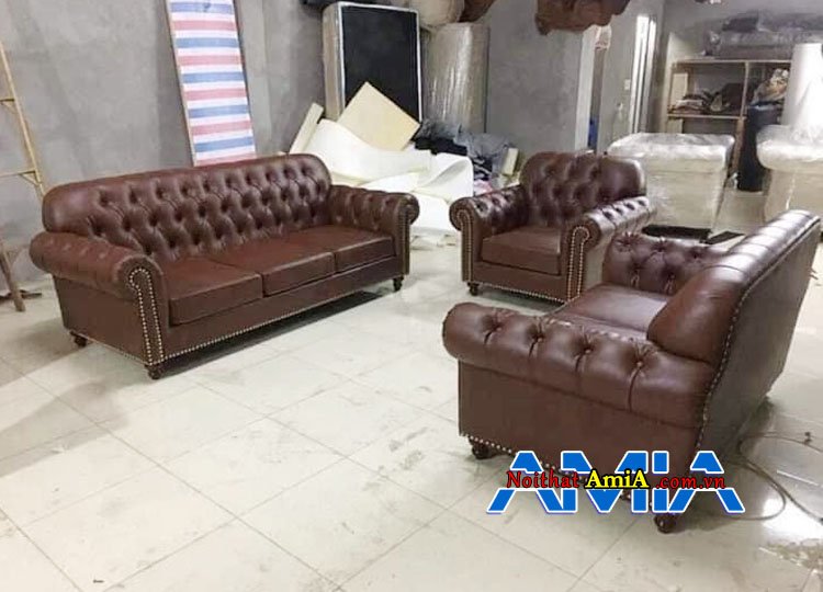 Làm sofa tân cổ điển theo yêu cầu