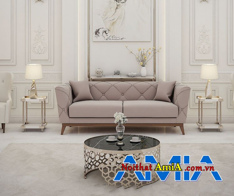 Mẫu ghế sofa tân cổ điển giá rẻ đẹp sang