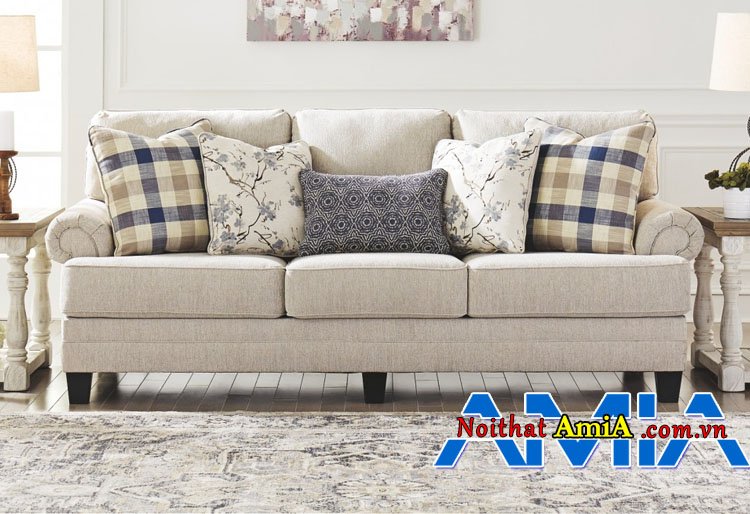 Mẫu sofa văng đẹp dạng tân cổ điển