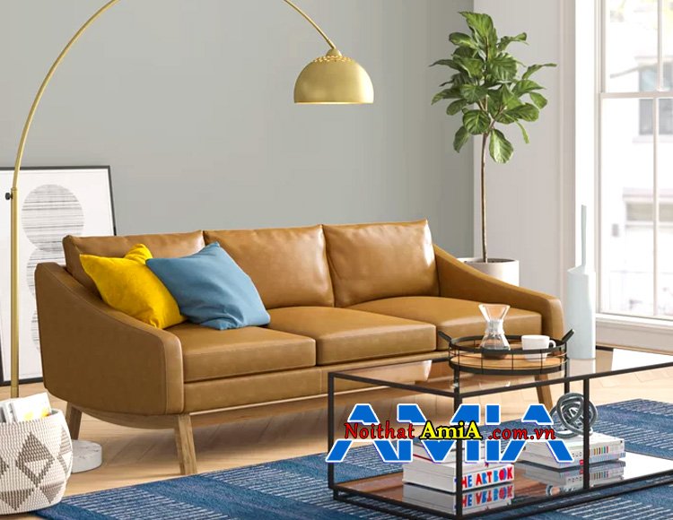 Ảnh chụp bộ ghế sofa da cho phòng khách nhỏ 1992186 đẹp