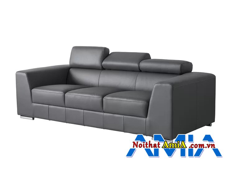 sofa da nhập khẩu Malaysia dạng văng AmiA SF1992195