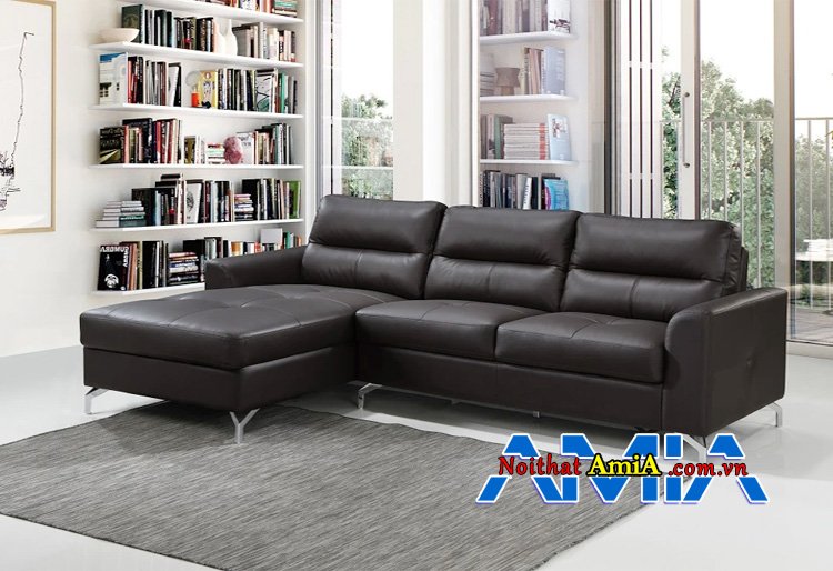 sofa da nhập khẩu Malaysia phòng khách