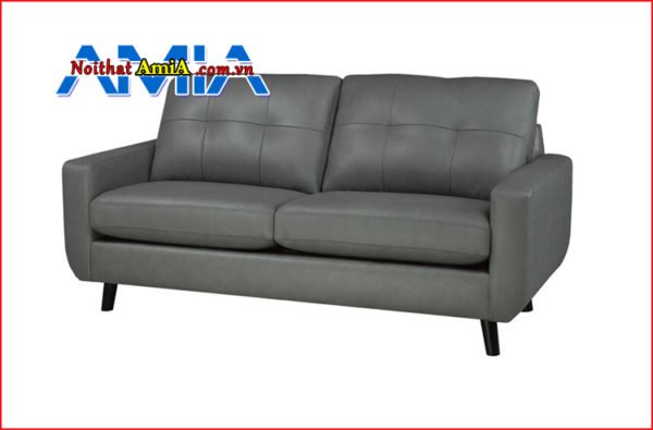 Hình ảnh Ghế sofa da văng mini nhỏ đẹp AmiA SF1992153