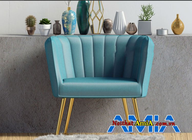 Sofa đơn bọc nỉ đẹp AmiA SFN1903202017