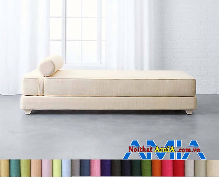 Hình ảnh ghế  sofa giường nhập khẩu Hàn Quốc chất liệu vải nỉ đẹp