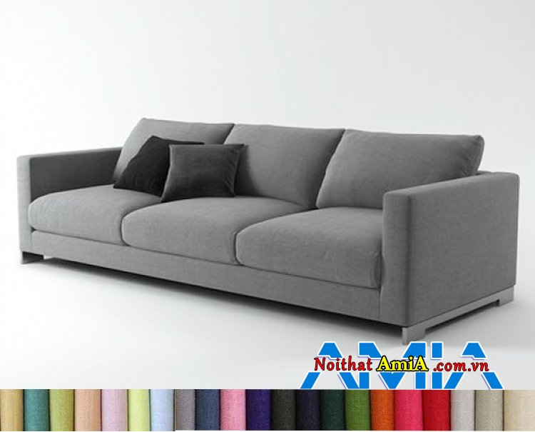 Bộ ghế sofa nỉ nhập khẩu Hàn Quốc đẹp