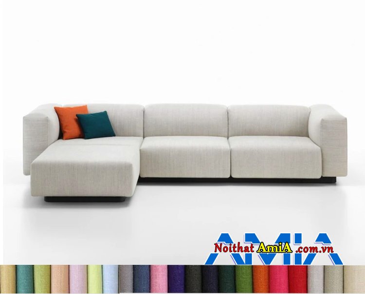 Hình ảnh sofa nỉ nhập khẩu Hàn Quốc hiện đại