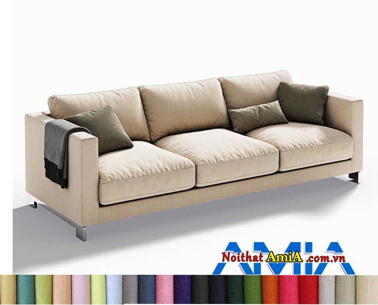 Sofa nỉ văng nhập khẩu Hàn Quốc hiện đại