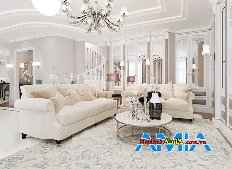 Hình ảnh Ghế sofa tân cổ điển 2020