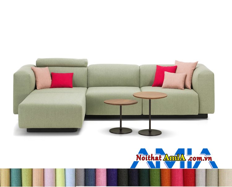 sofa vải nỉ Hàn Quốc nhập khẩu trẻ trung