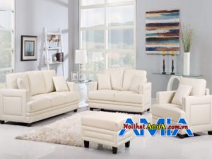 sofa văn phòng màu trắng AmiA SF1992226