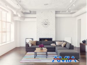 Mẫu ghế sofa chữ l nhà ống đẹp hiện đại