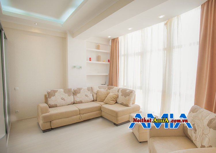 Mua bàn ghế sofa chữ l cho phòng ngủ đẹp