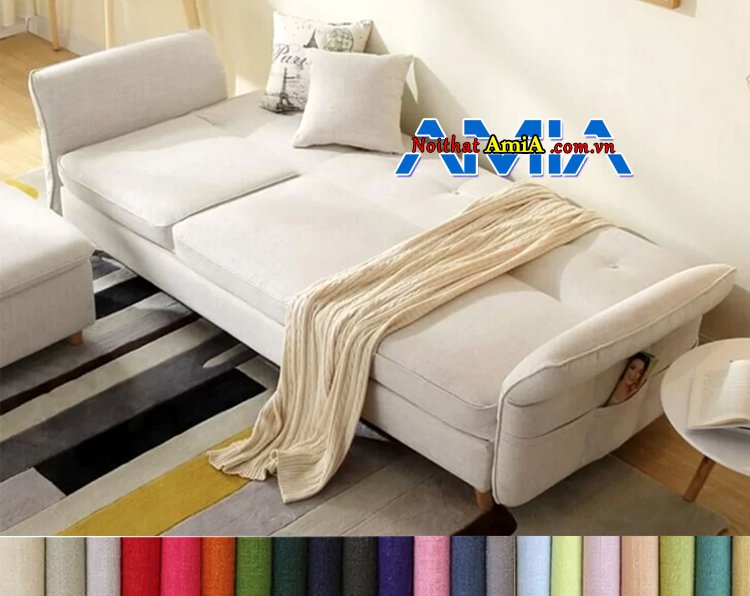 Mẫu ghế sofa giường cho phòng khách nhỏ ọn đẹp mely