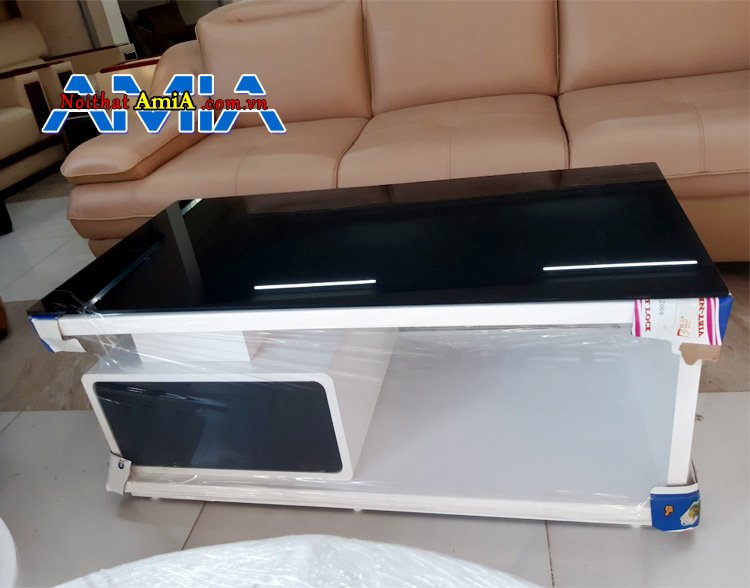 Mẫu bàn trà sofa giá rẻ Hà Nội chữ nhật