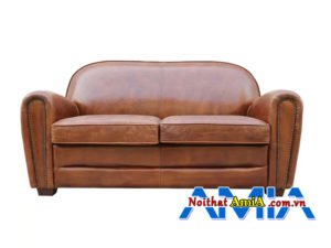 sofa da nhỏ tân cổ điển hiện đại đẹp AmiA SF1992196