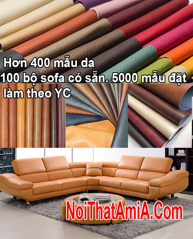  chất liệu da làm theo yêu cầu tại AmiA