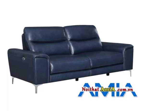 sofa da tựa kép đôi vững chắc