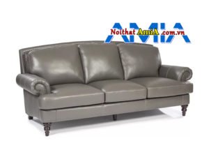 Sofa văng da công nghiệp 3 chỗ đẹp