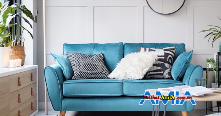 Mẫu ghế sofa nhỏ gọn cho phòng khách hẹp