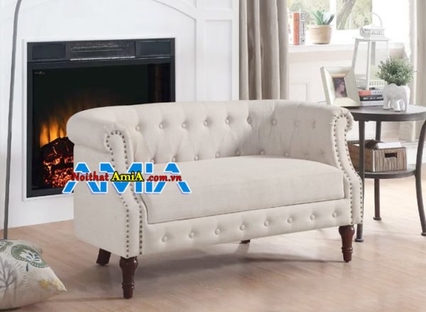 hình ảnh ghế sofa nhỏ mini tân cổ điển đẹp