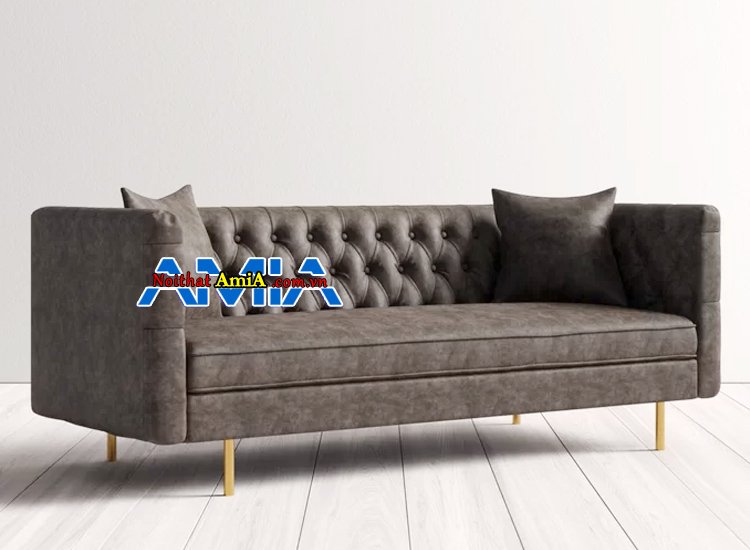 Ảnh ghế sofa nỉ phòng khách chung cư tân cổ điển