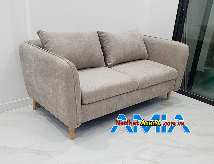 Hình ảnh ghế sofa văng nỉ giá rẻ 6 triệu