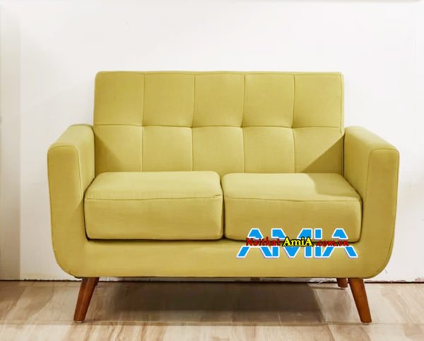 Hình ảnh ghế sofa văng nỉ mini giá rẻ Hà Nội