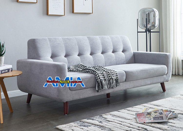 Mẫu ghế sofa nỉ cho phòng khách nhỏ gọn giá rẻ