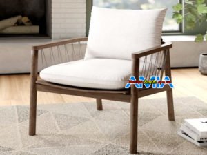 Hình ảnh ghế sofa gỗ đơn giản phòng khách AmiA SF1992346